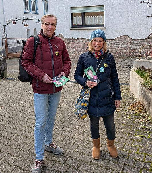 … und an der Haustür