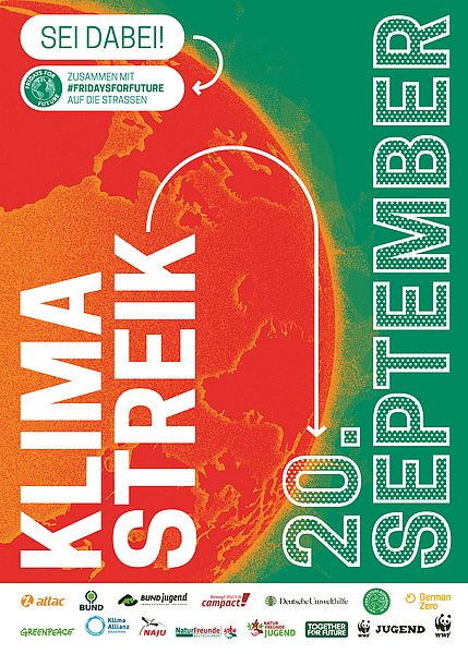 Globaler Klimastreiktag am Freitag, 20. September