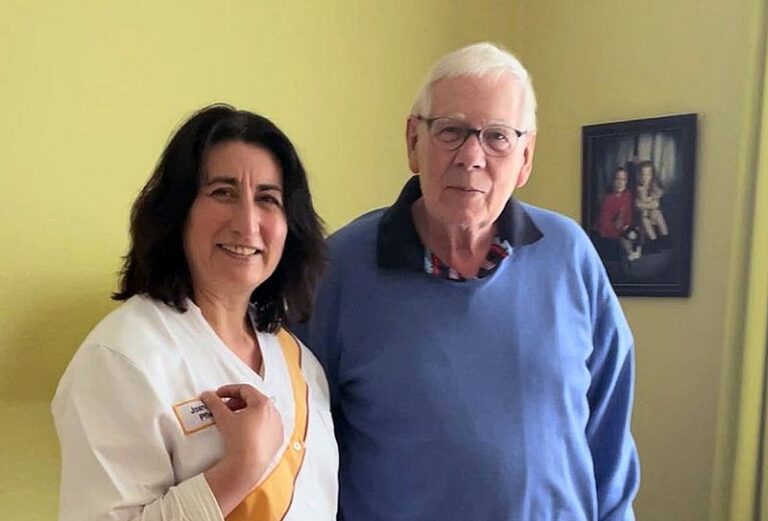 Fadime Tuncer im Hanna und Simeon Heim