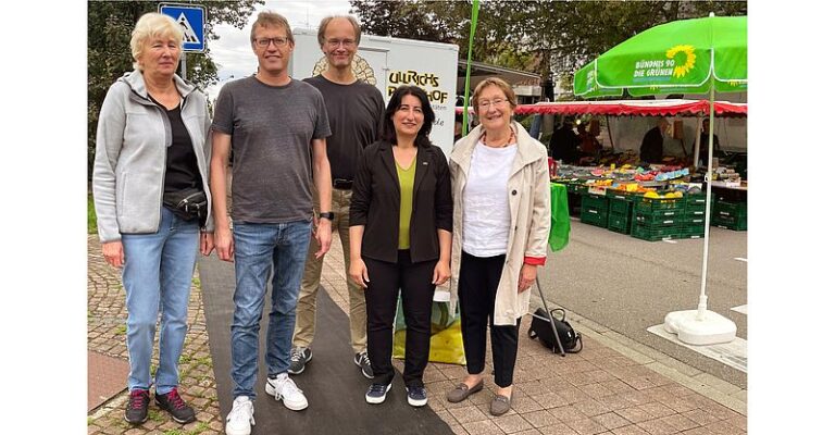 Marktbesuch mit MdL