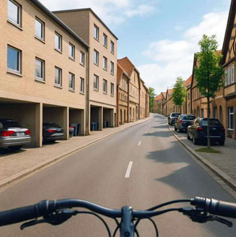 Hauptstraße: Stellplätze statt Wohnzimmer und Geschäften?