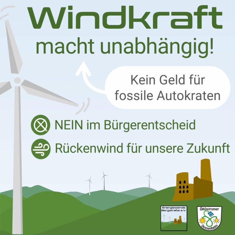 Bürgerentscheid zur Windkraft
