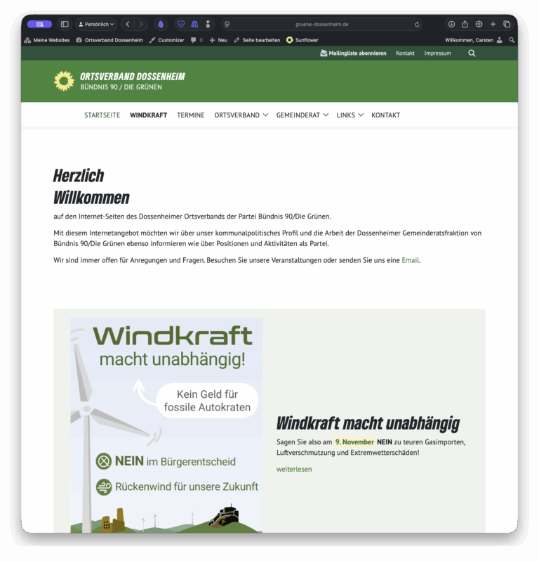 Relaunch unserer Homepage