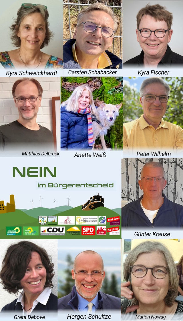 Impressionen von der Infoveranstaltung Windkraft