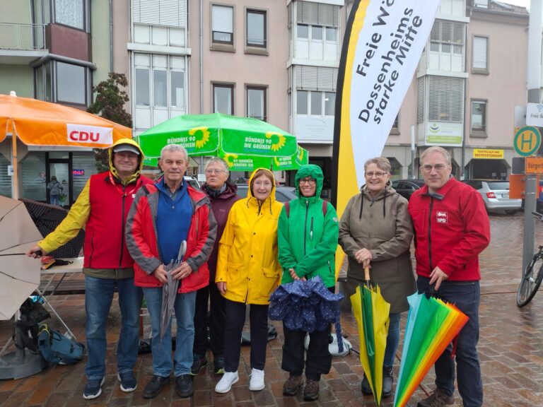 Bei jedem Wetter für die Windraft