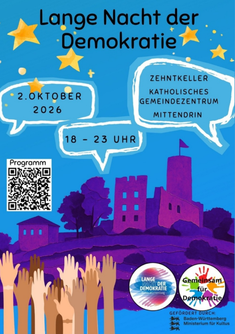 Lange Nacht der Demokratie in Schriesheim